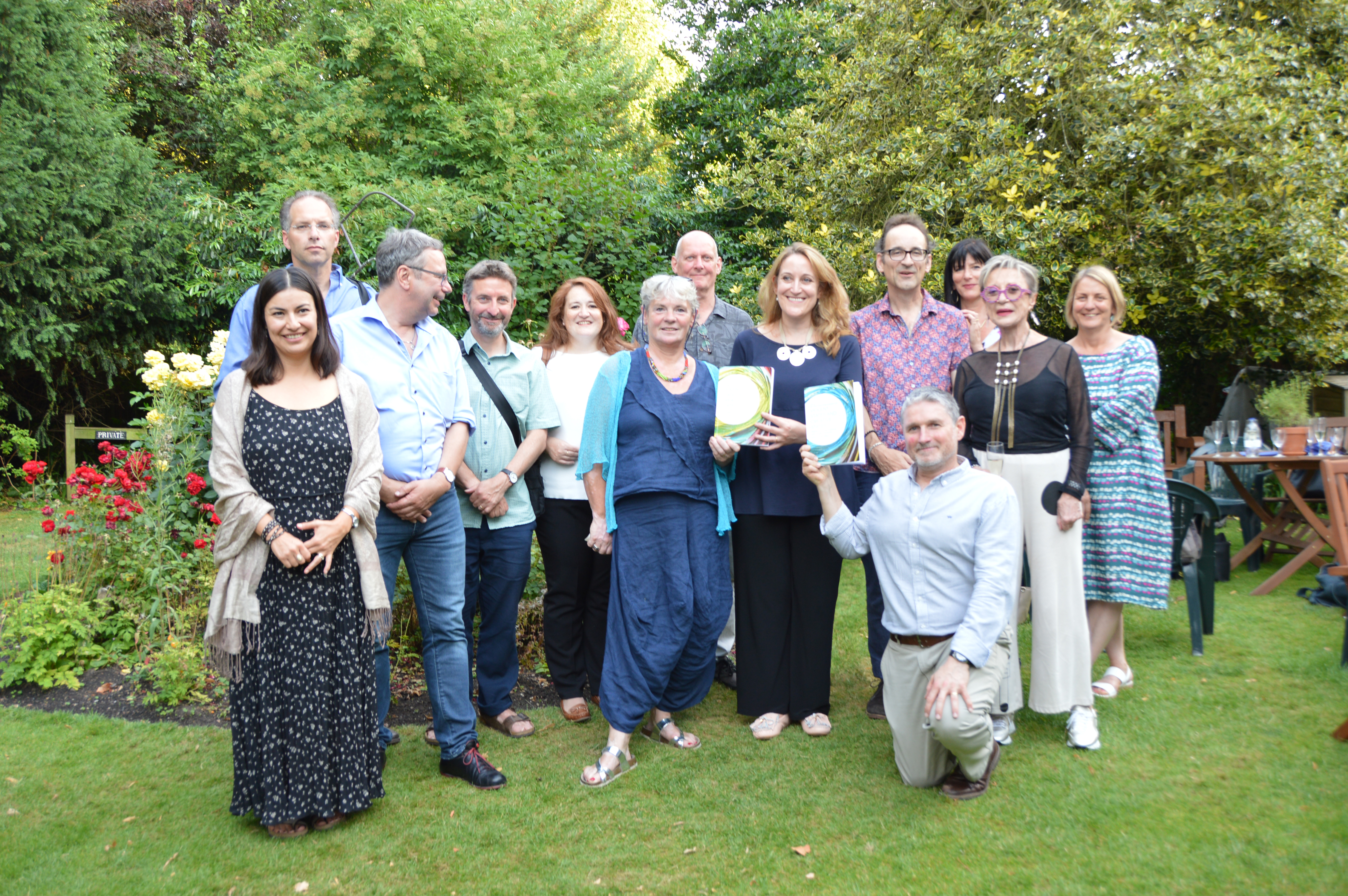 Violent States &amp; Creative States Freud Museum authors group photo